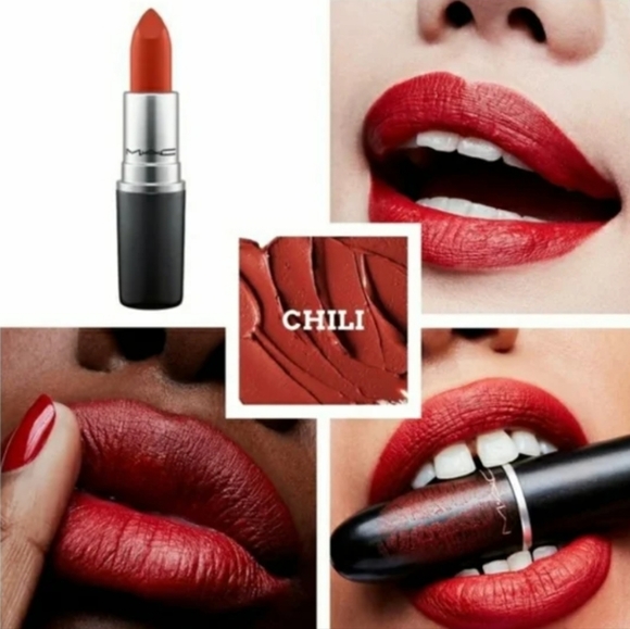 MAC Travel Exclusive Dangerous Reds Lipstick Trio Set Lady Danger/Ruby Woo/Chili - Picture 8 of 9